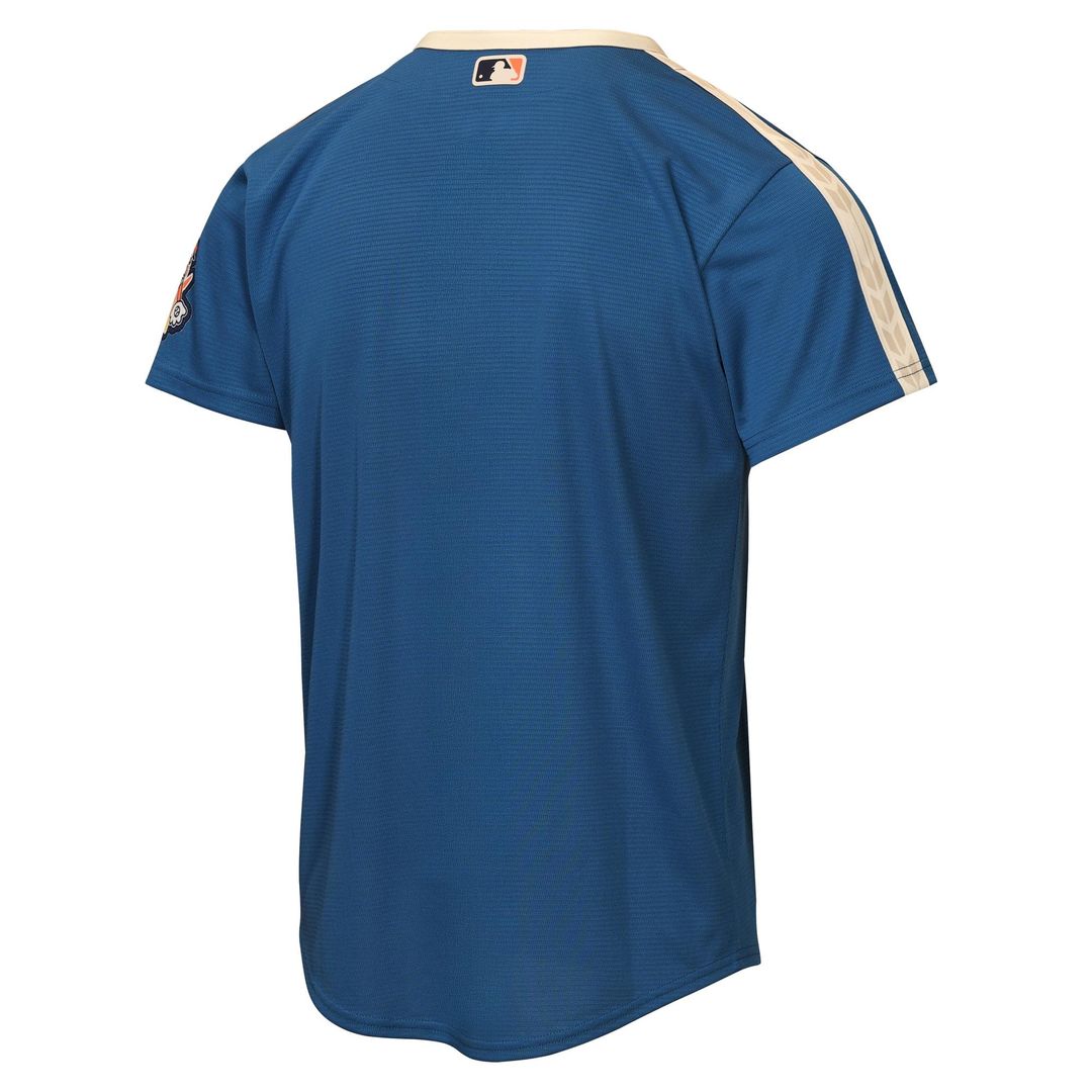 Milwaukee Brewers Nike Youth 2026 City Connect Stadium Jersey - Mineral Blue