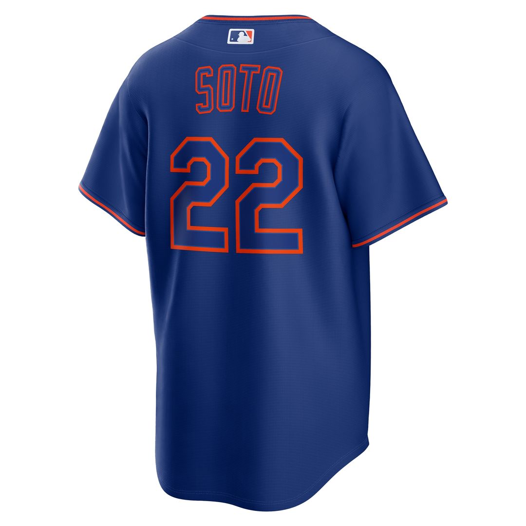 Juan Soto New York Mets Nike Road Replica Jersey - Gray
