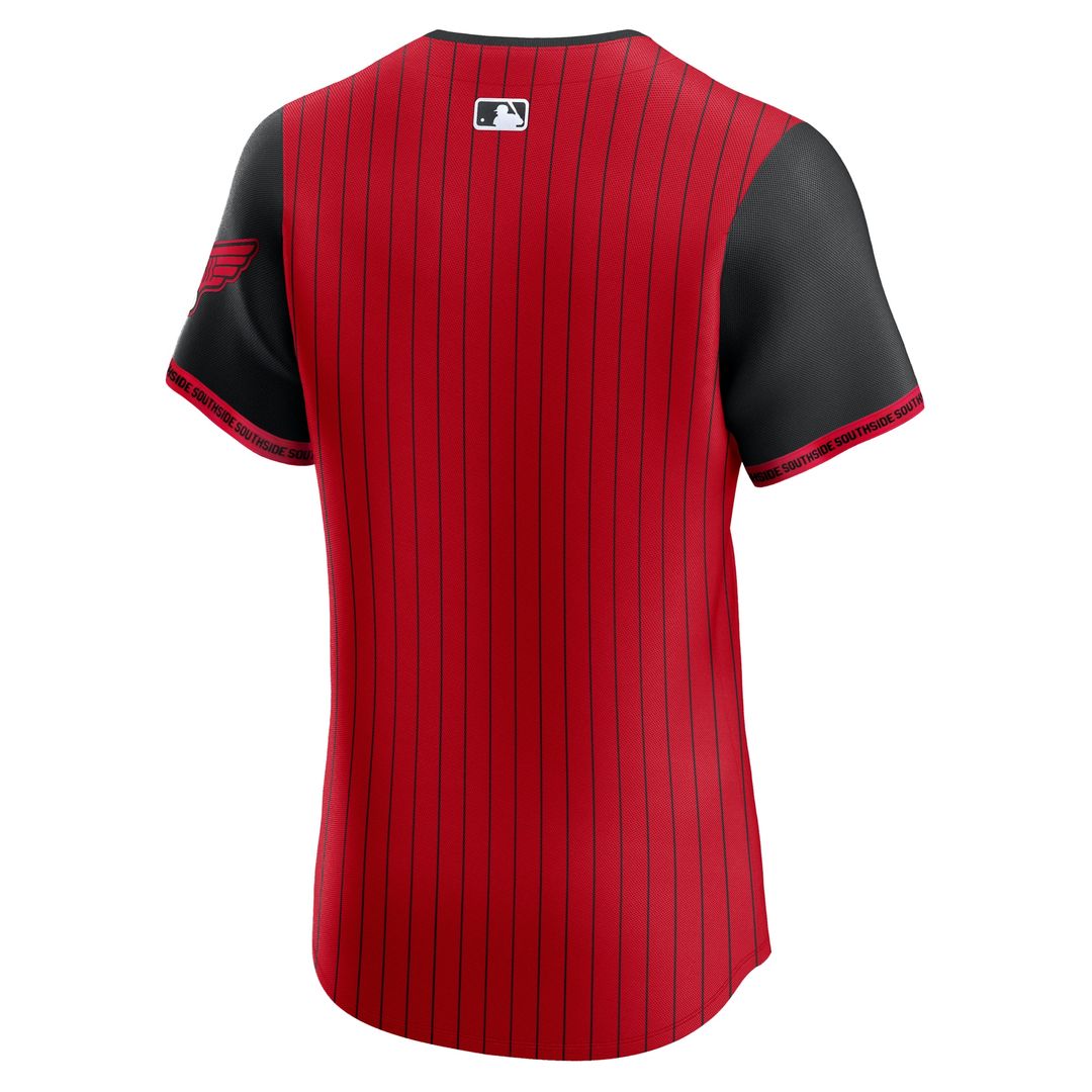 Chicago White Sox Nike 2025 City Connect Elite Jersey - Red/Black