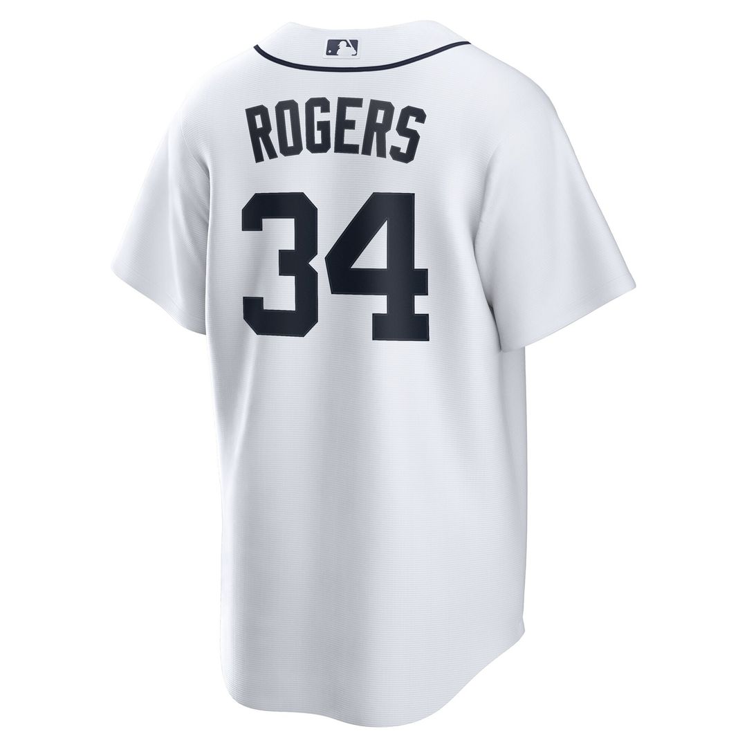 Jake Rogers Detroit Tigers Nike Home Replica Jersey - White