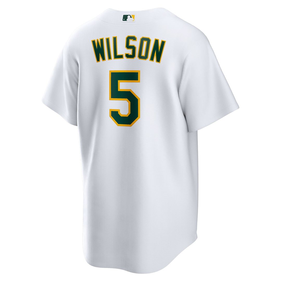 Jacob Wilson Athletics Nike Home Replica Jersey - White