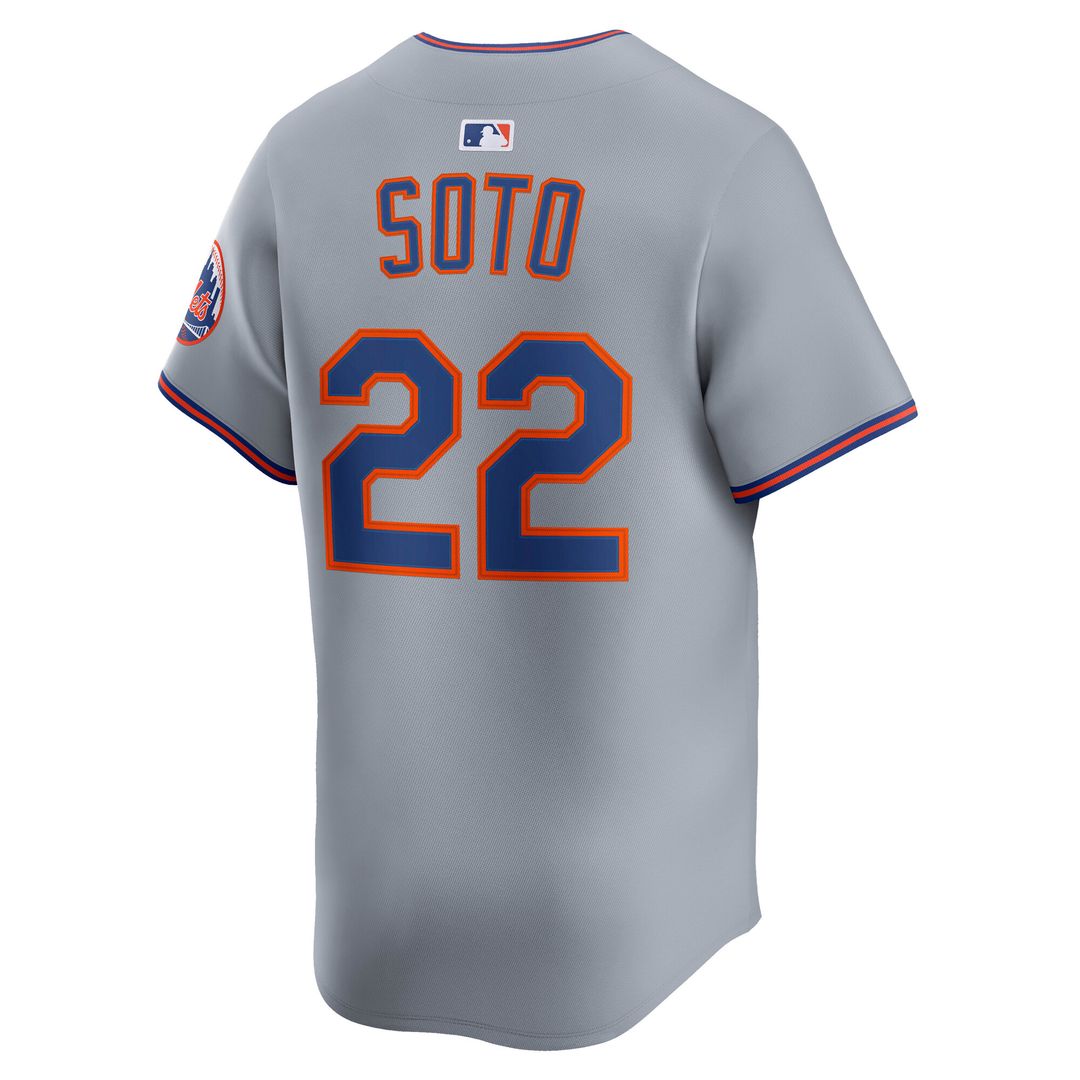 Juan Soto New York Mets Nike Alternate Limited Player Jersey - Black
