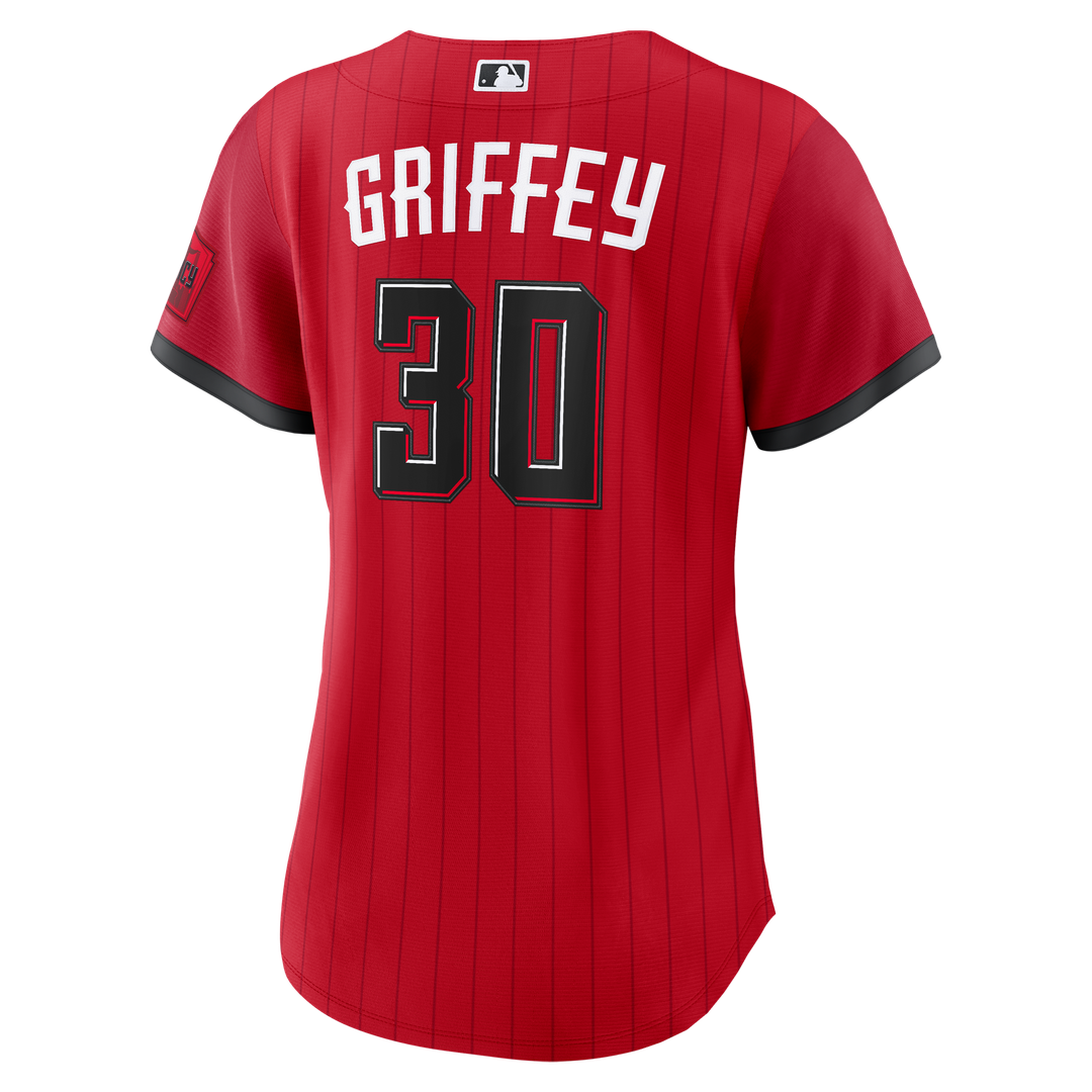 Ken Griffey Jr. Cincinnati Reds Nike Women's 2026 City Connect Stadium Jersey - Red