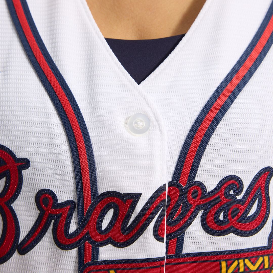 Atlanta Braves Nike Women's Home Replica Team Jersey - White