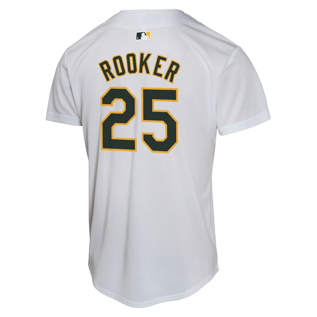 Brent Rooker Athletics Nike Home Player Game Jersey - White