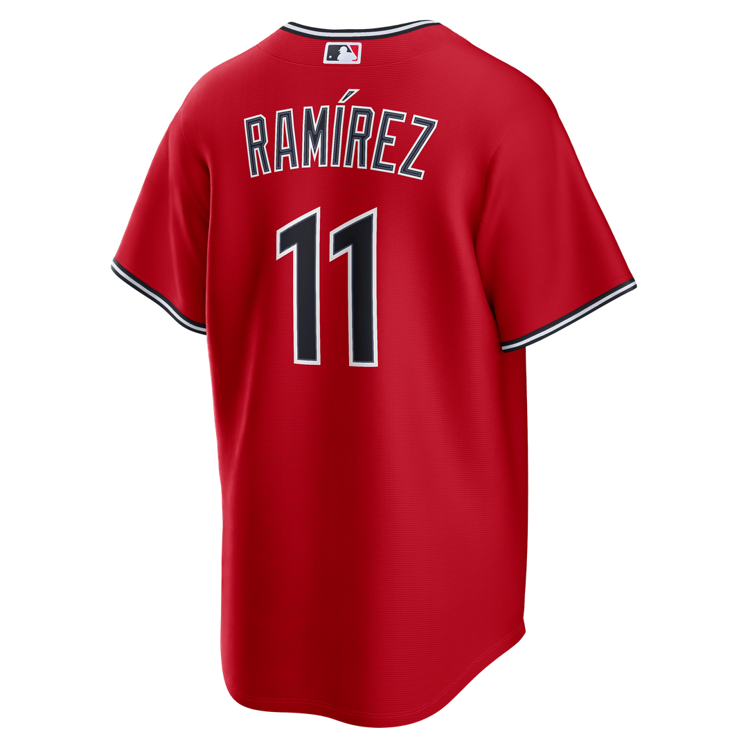 José Ramírez Cleveland Guardians Nike Alternate Replica Jersey - Red