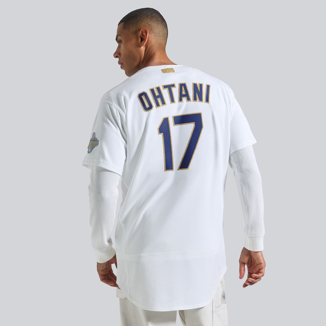 Shohei Ohtani Los Angeles Dodgers Nike 2026 Gold Collection Authentic Jersey - White