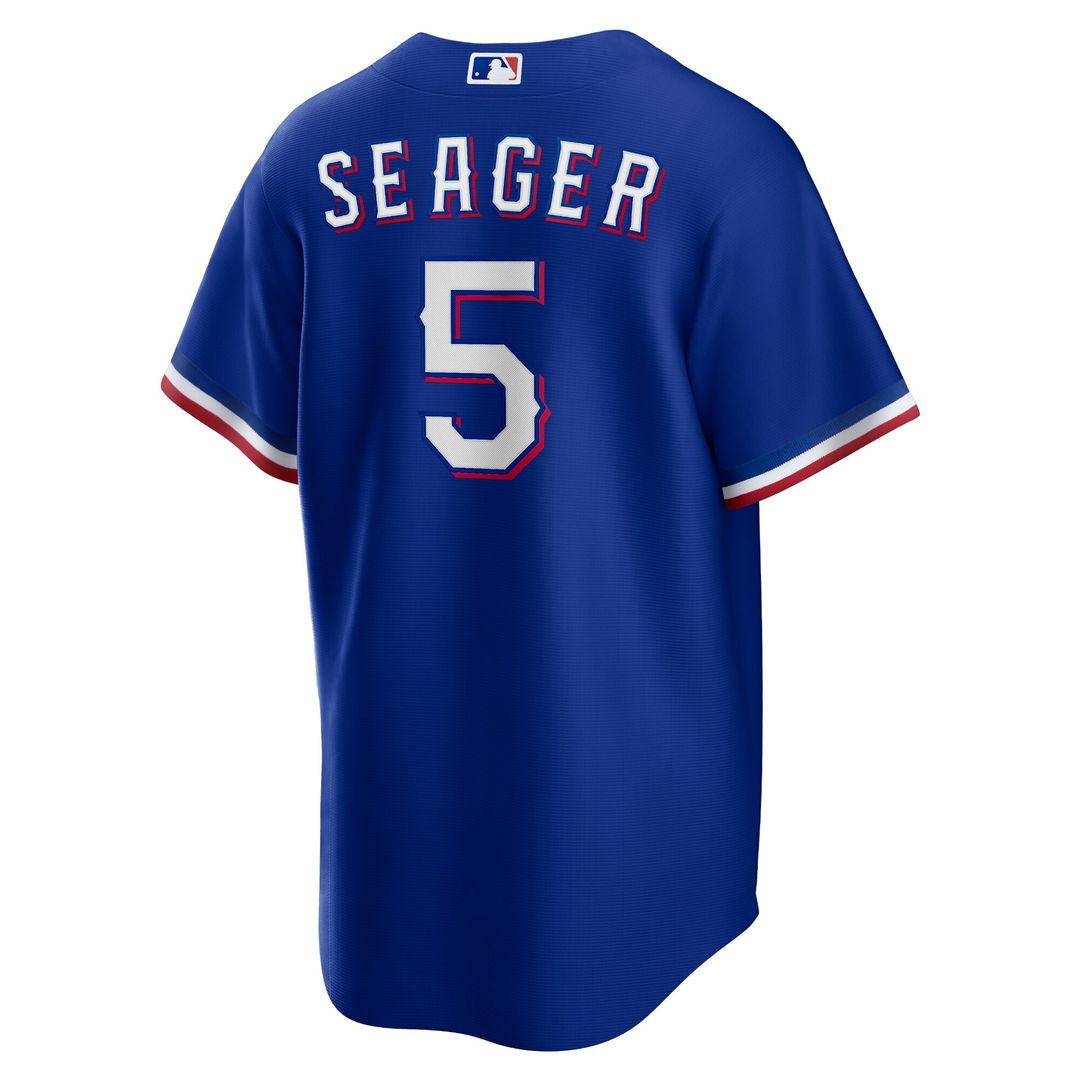 Corey Seager Texas Rangers Nike Alternate 2 Replica Jersey - Royal