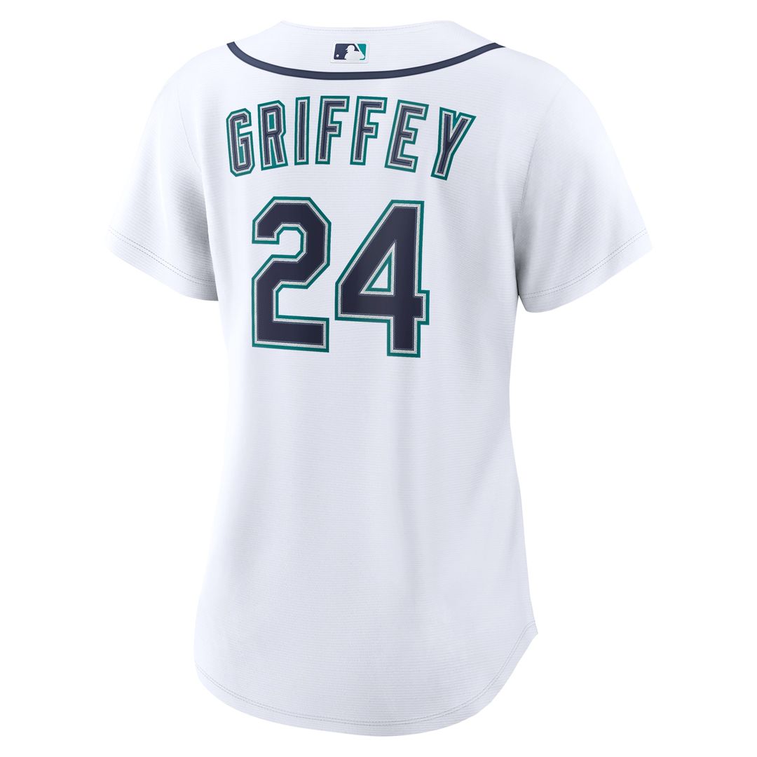 Ken Griffey Jr. Seattle Mariners Nike Women's Home Replica Jersey - White