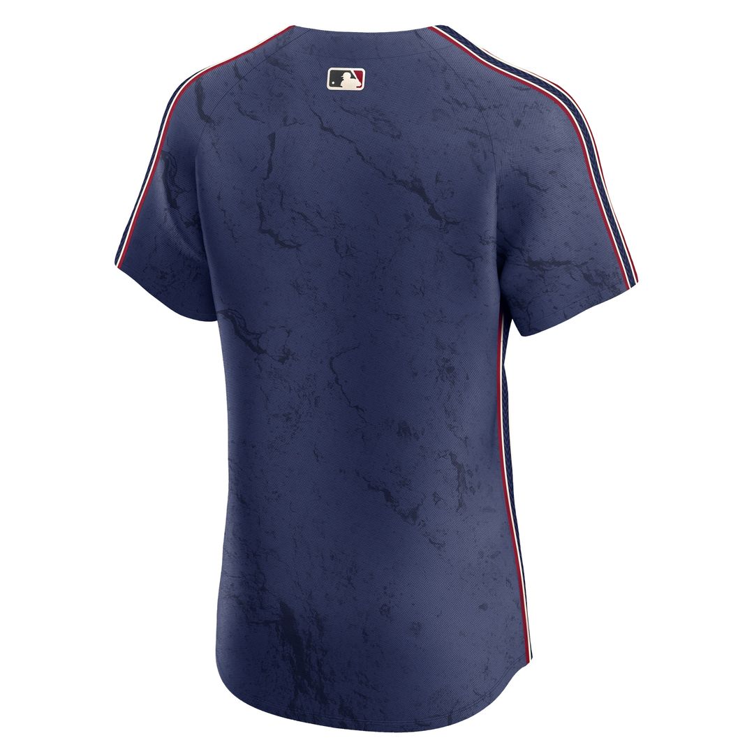 Cleveland Guardians Nike City Connect Elite Jersey - Navy