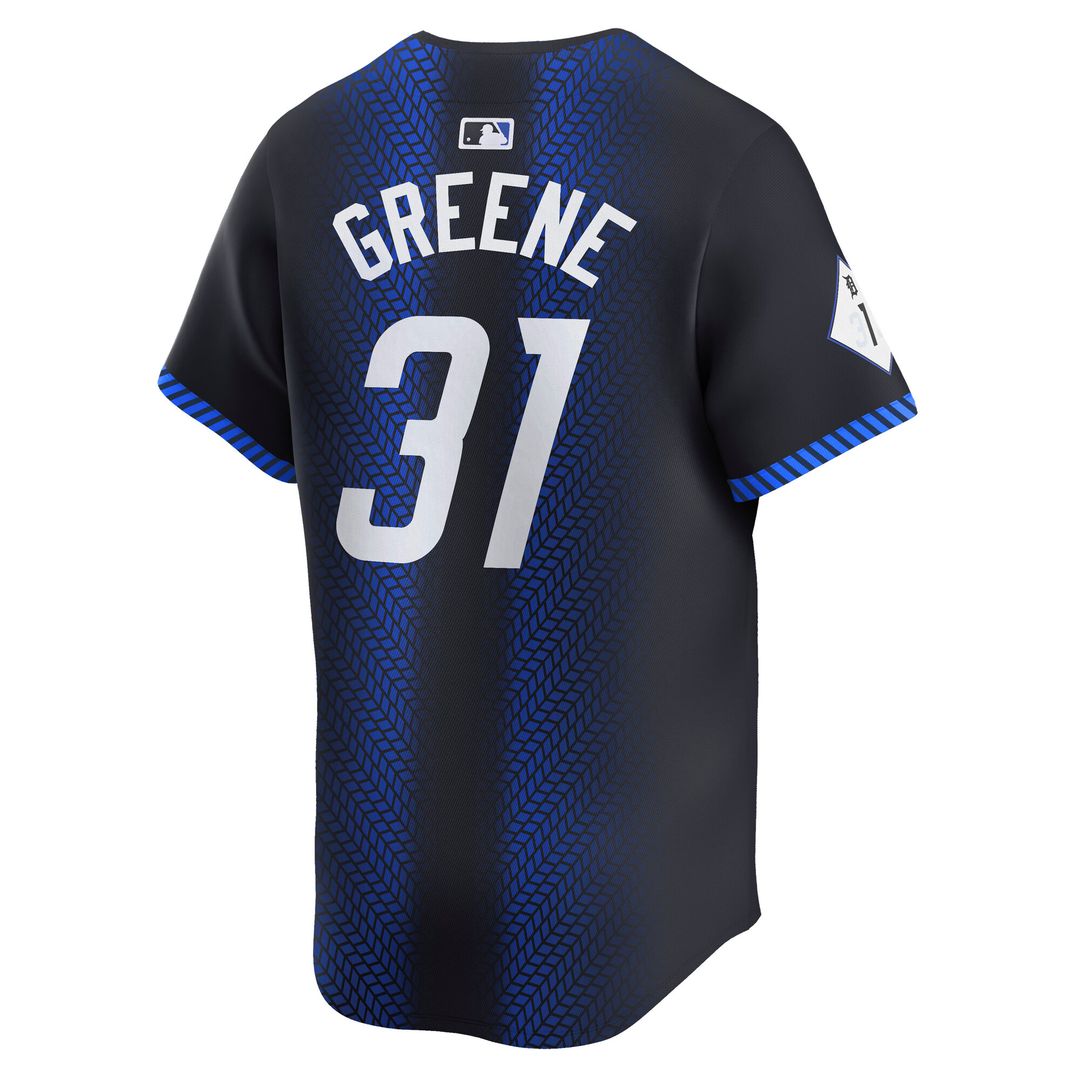 Riley Greene Detroit Tigers Nike City Connect Limited Jersey - Navy