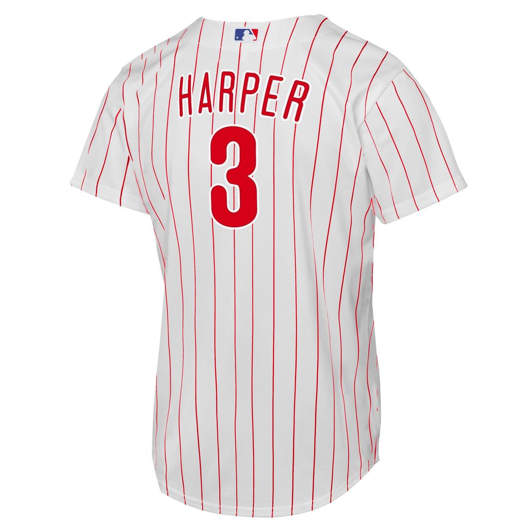 Bryce Harper Philadelphia Phillies Nike Youth Home Replica Player Jersey - White