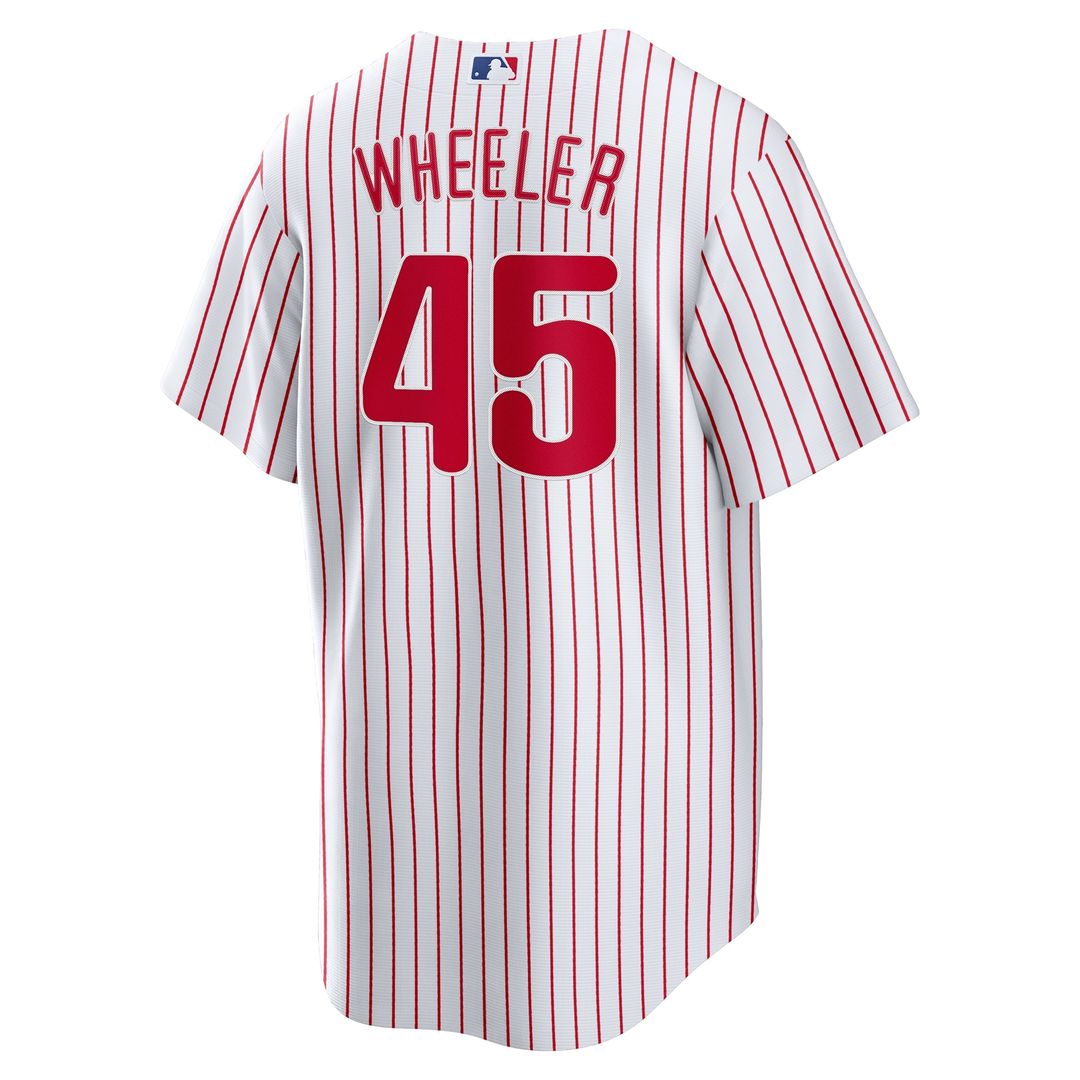 Zack Wheeler Philadelphia Phillies Nike Home Replica Jersey - White