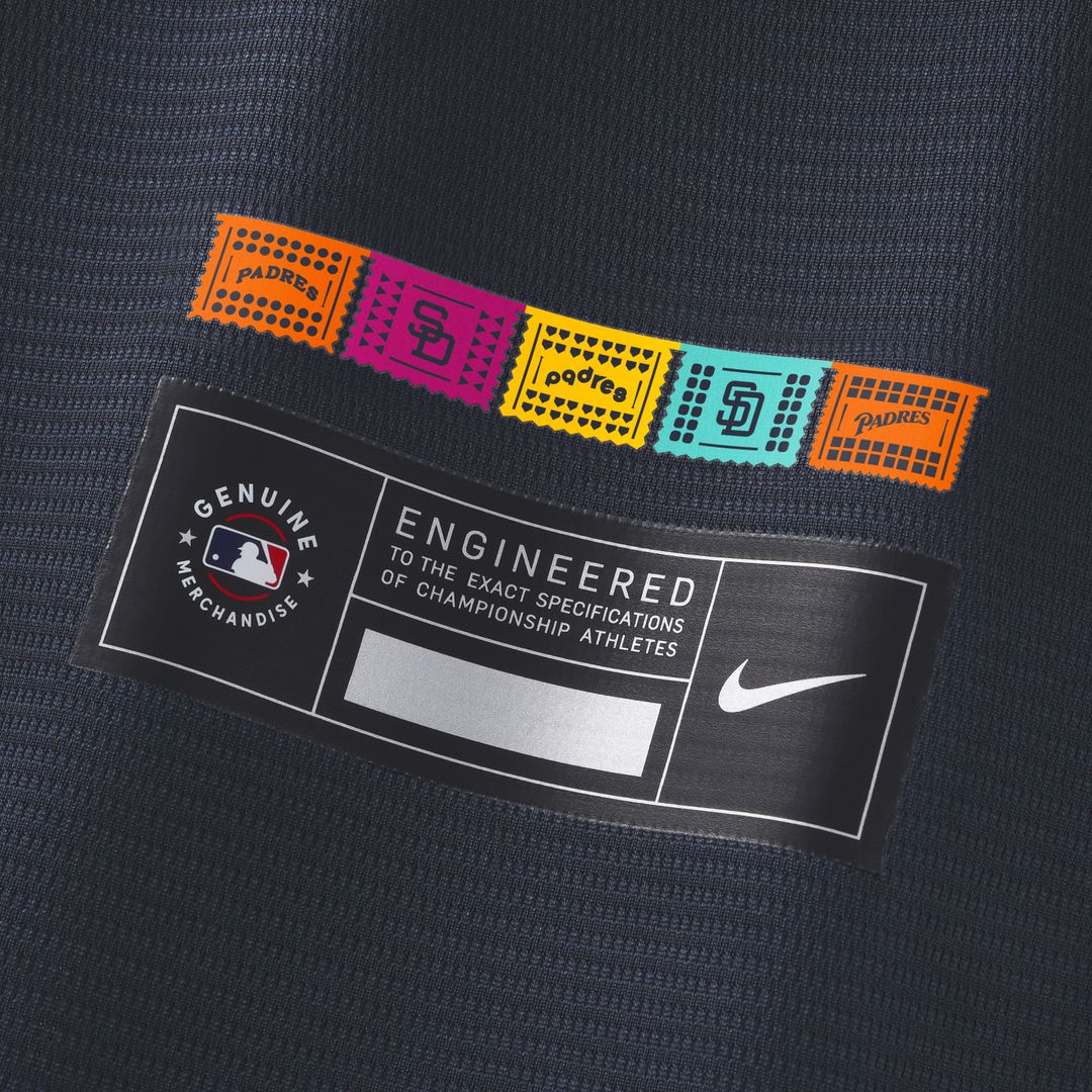 San Diego Padres Nike 2026 City Connect Stadium Jersey - Obsidian