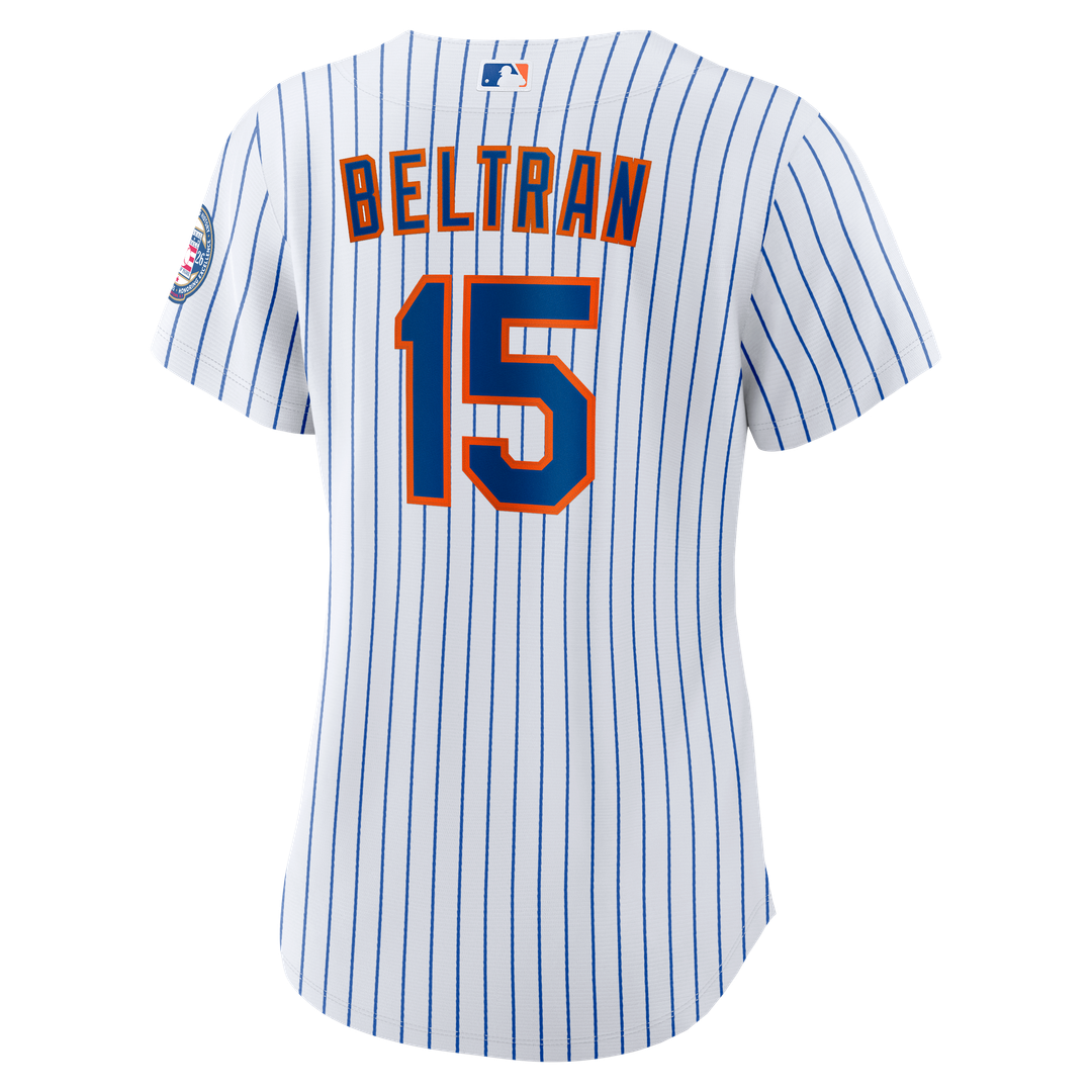 Carlos Beltran New York Mets Nike Women's 2026 Baseball Hall of Fame Retired Player Replica Jersey - White