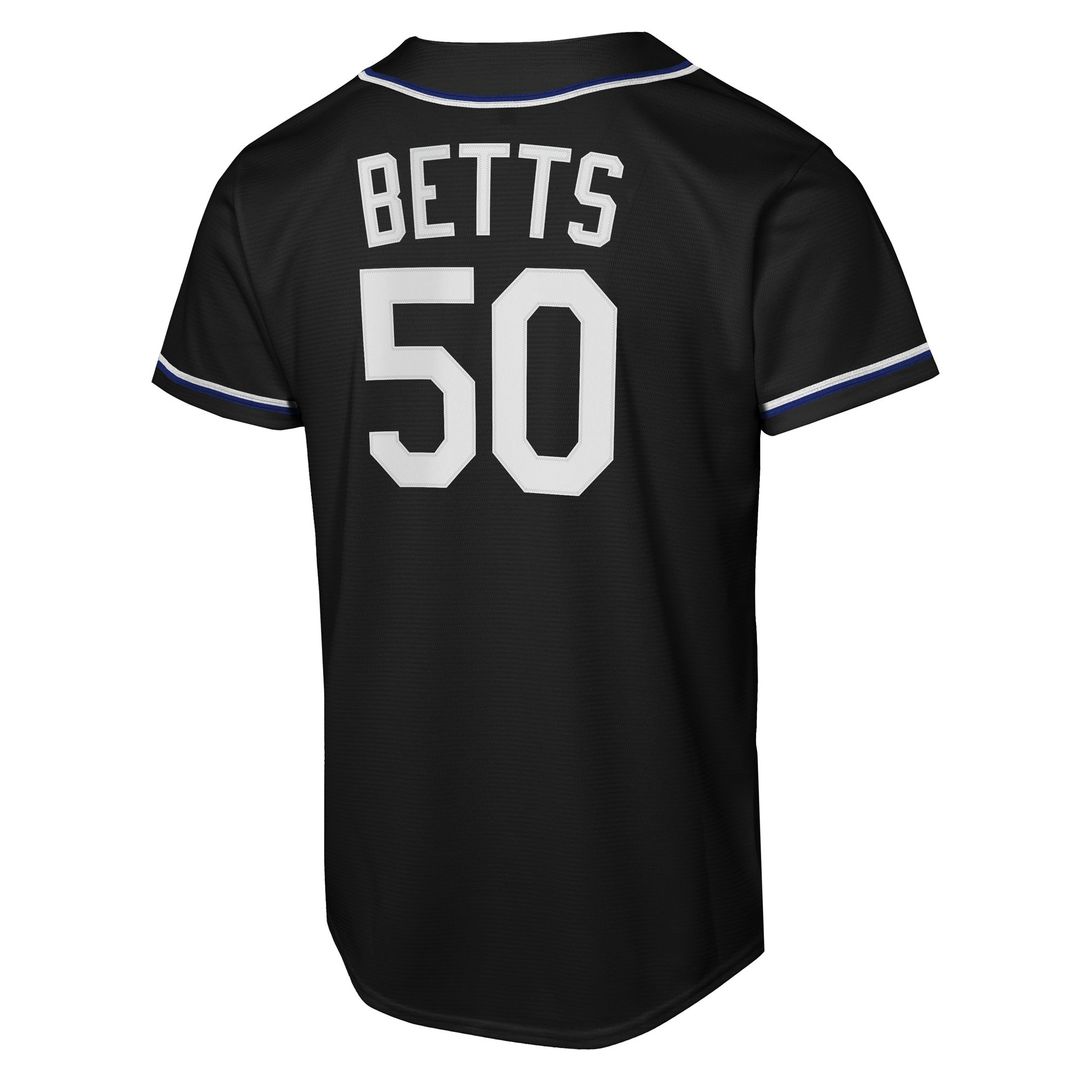 Mookie Betts Los Angeles Dodgers Nike Youth Fashion Replica Player Jersey - Black