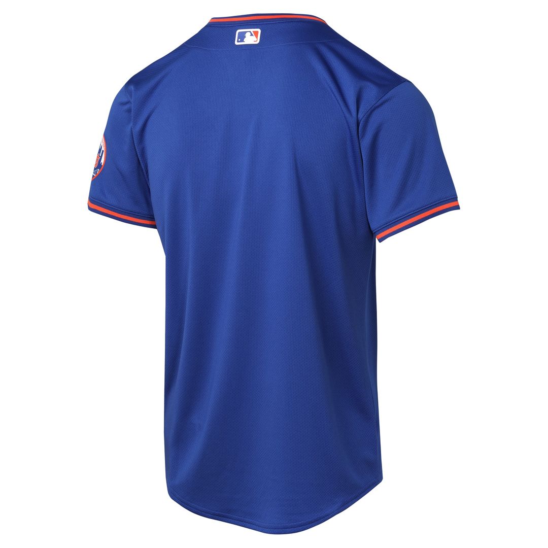 New York Mets Youth Road Limited Jersey - Gray