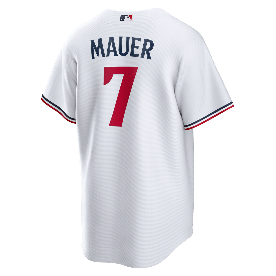Joe Mauer Minnesota Twins Nike Home Retired Player Replica Jersey - White