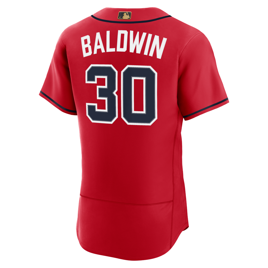 Drake Baldwin Atlanta Braves Nike Alternate MLB Awards Authentic Jersey - Navy
