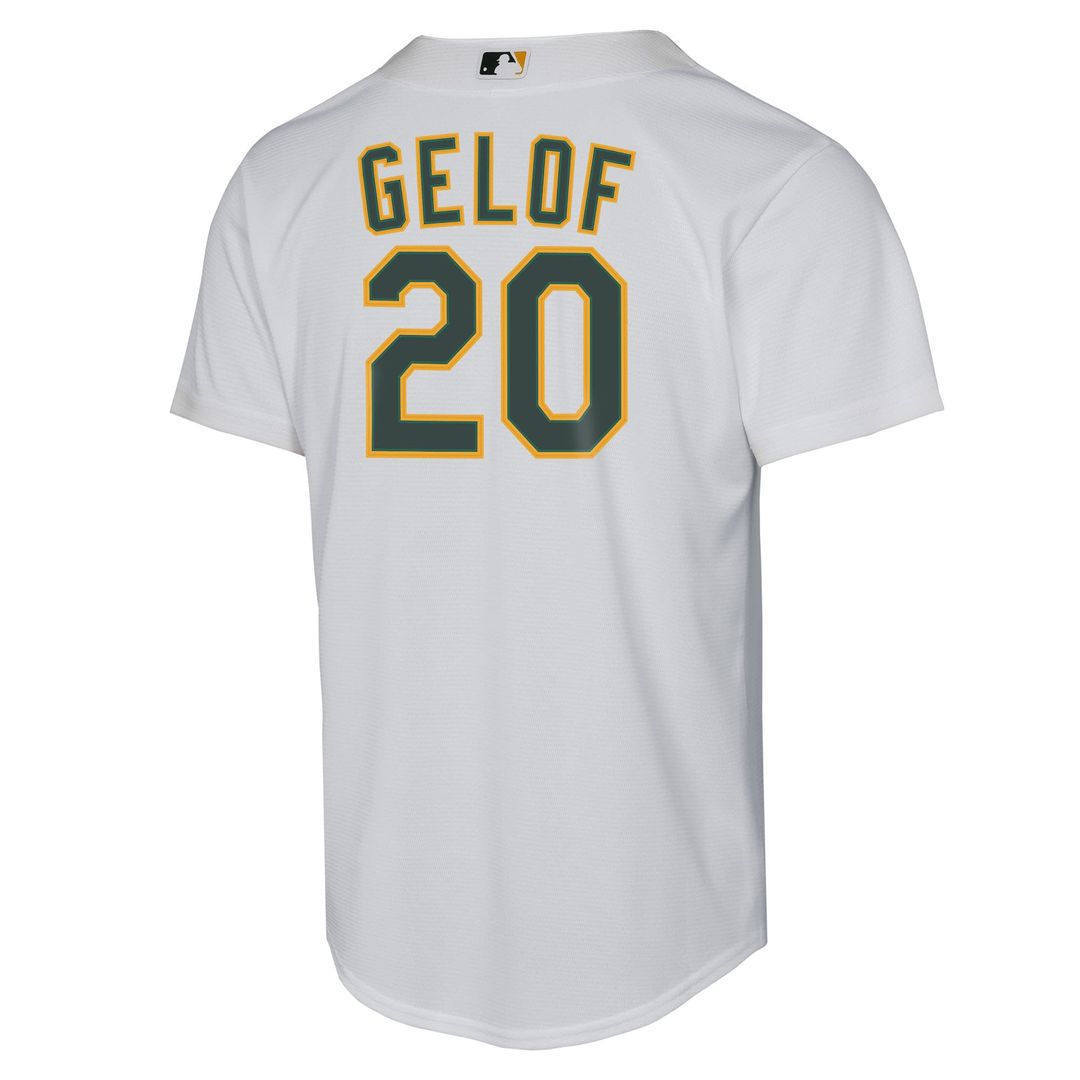 Zack Gelof Athletics Nike Youth Home Replica Player Jersey - White