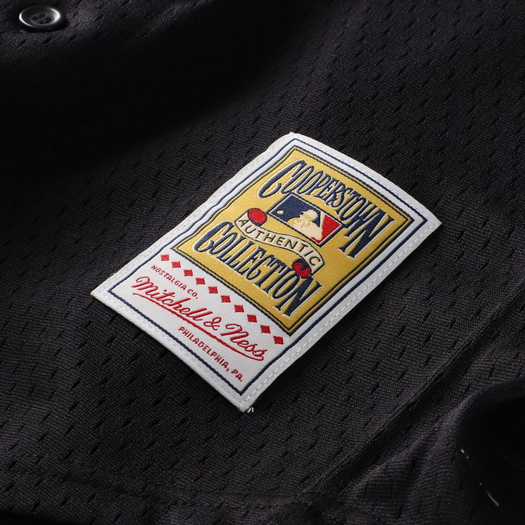 Randy Johnson Arizona Diamondbacks Mitchell & Ness Youth Cooperstown Collection Mesh Batting Practice Jersey - Black