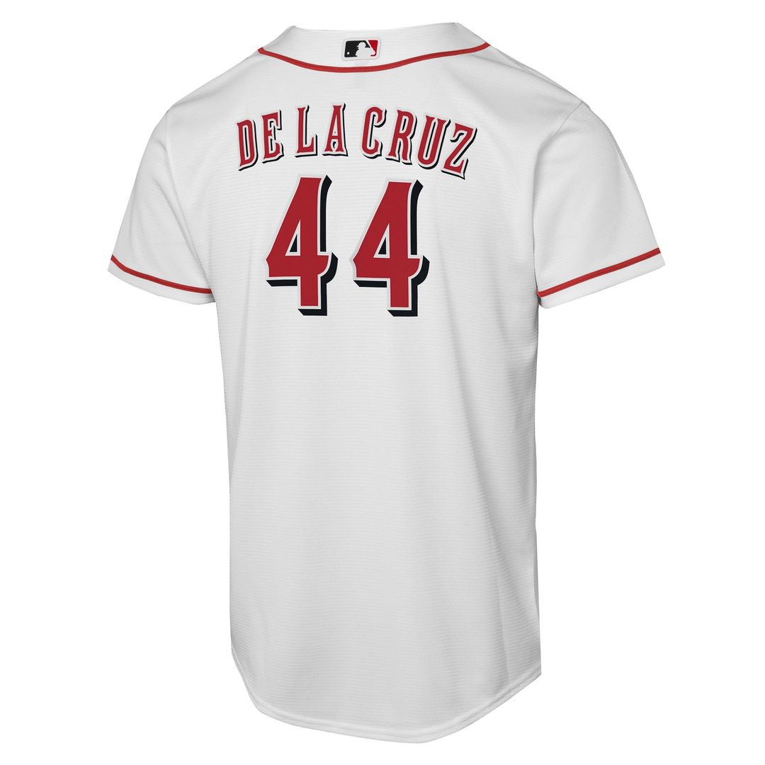 Elly De La Cruz Cincinnati Reds Nike Youth Home Replica Player Jersey - White