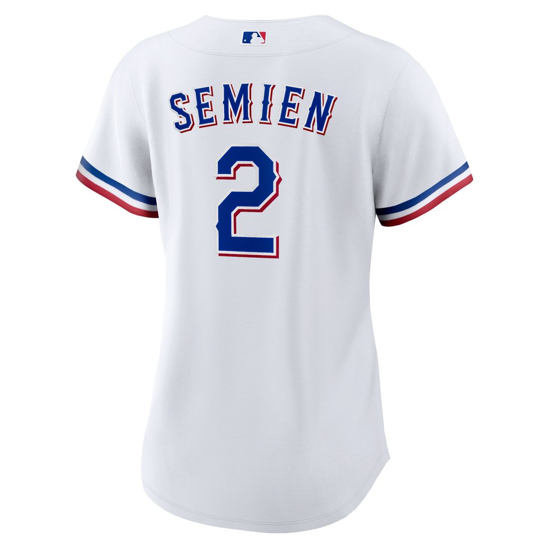 Marcus Semien Texas Rangers Nike Women's Home Replica Player Jersey - White