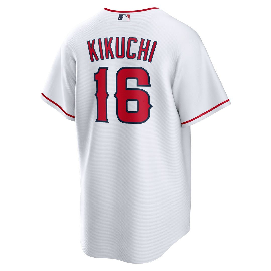 Yusei Kikuchi Los Angeles Angels Nike Home Replica Jersey - White
