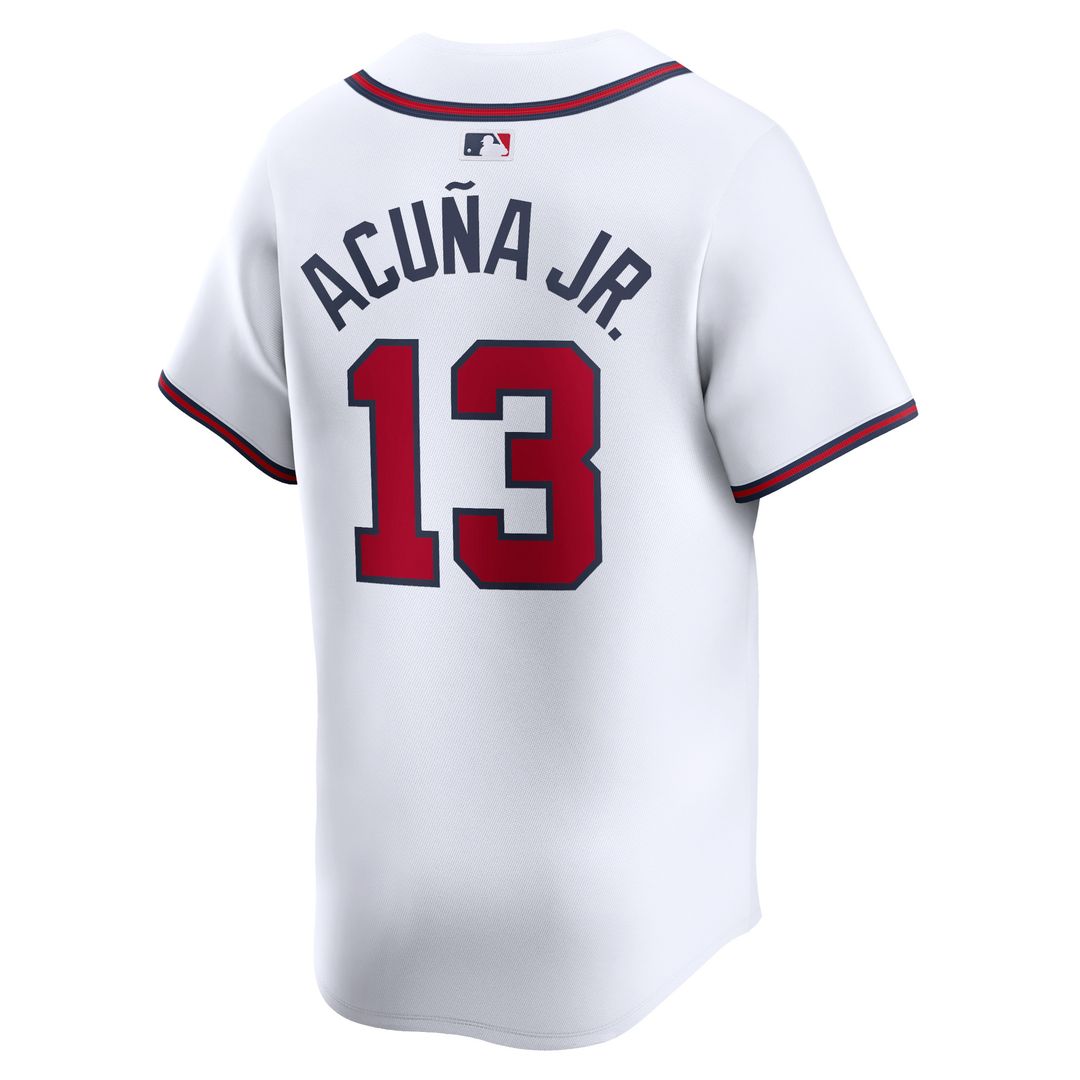 Ronald Acuña Jr. Atlanta Braves Nike Home Limited Player Jersey - White