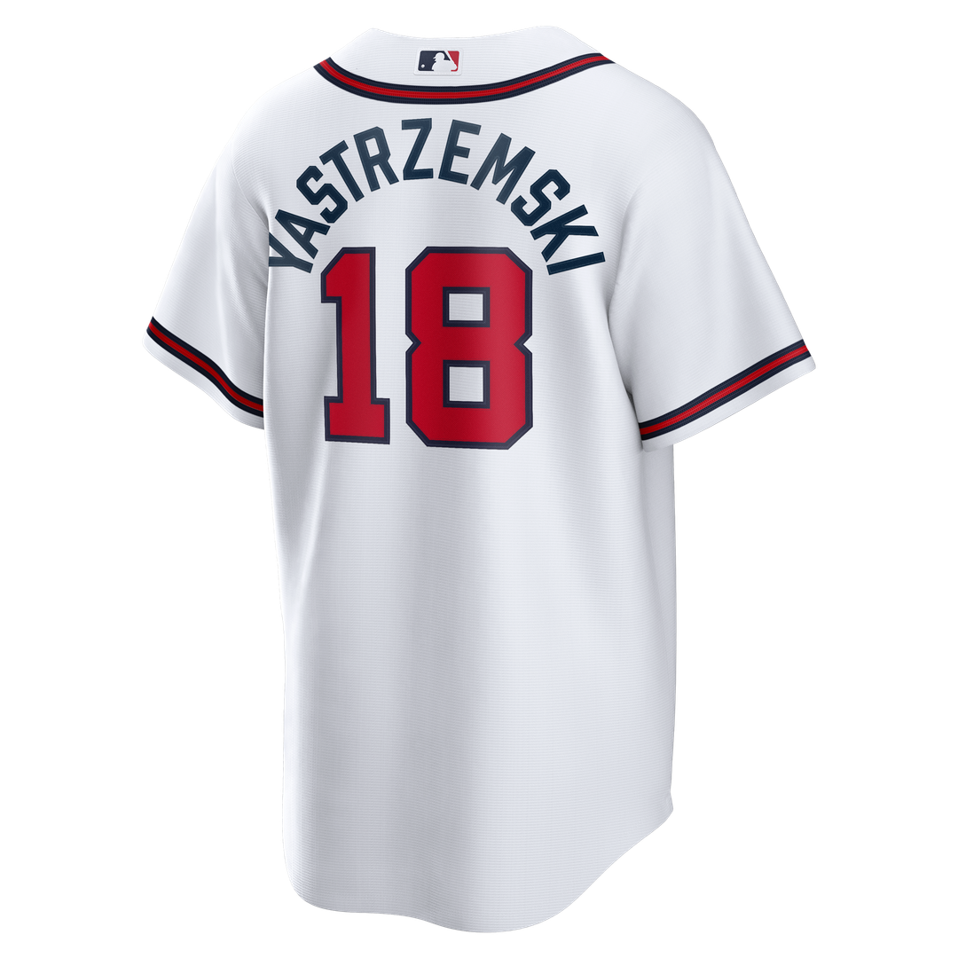 Mike Yastrzemski Atlanta Braves Nike Replica Jersey - White