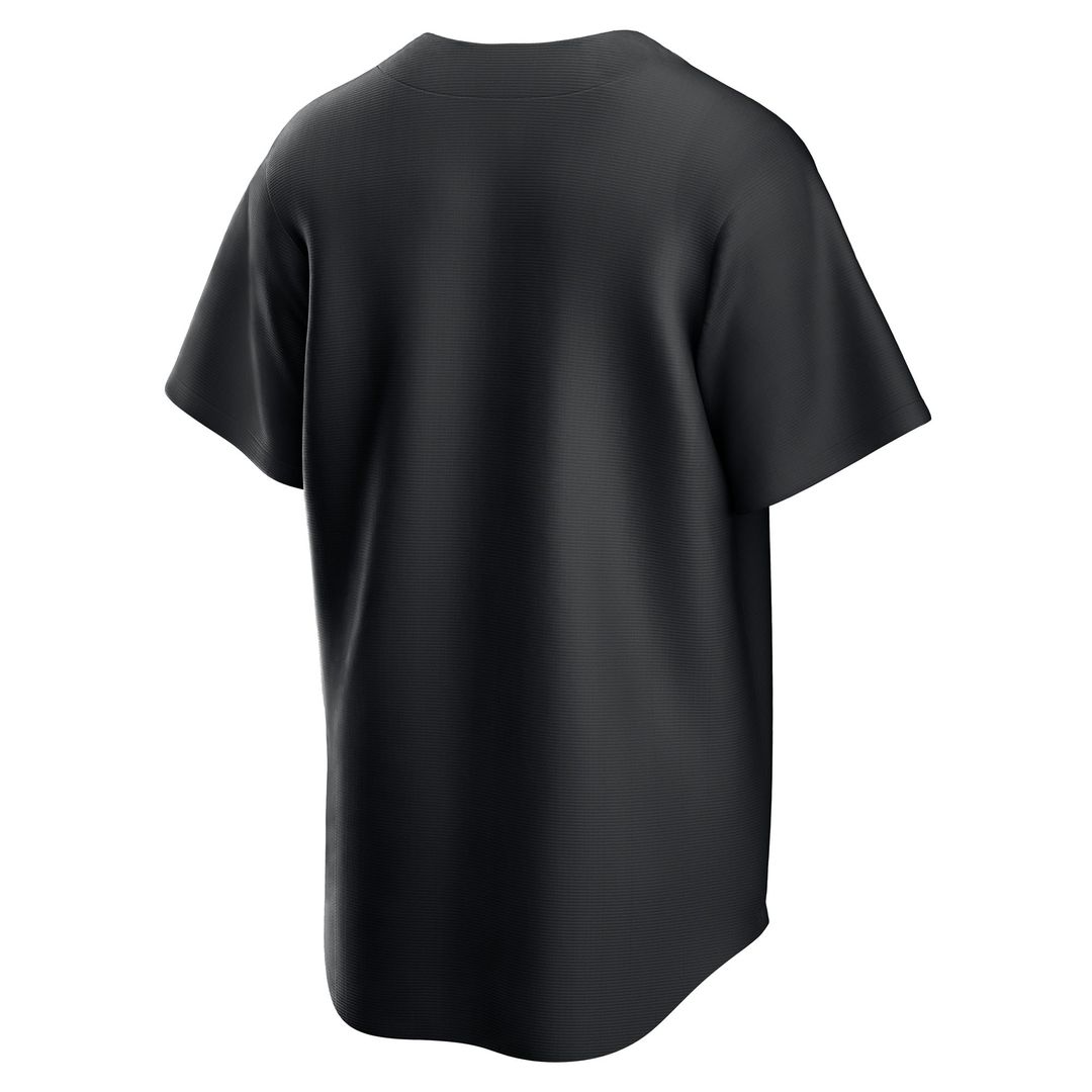 Cleveland Guardians Nike Replica Jersey - Black