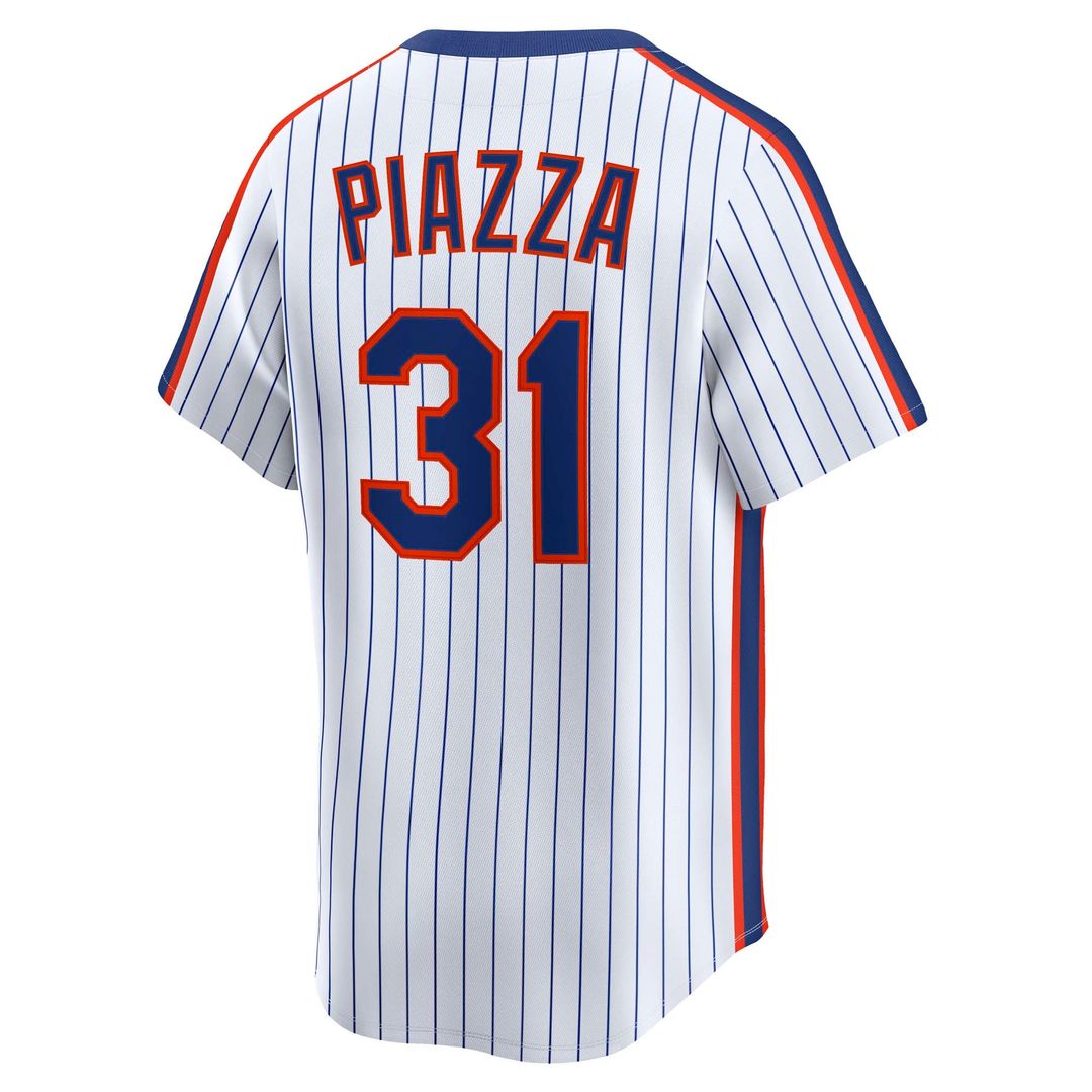 Mike Piazza New York Mets Nike Throwback Cooperstown Collection Limited Jersey - White