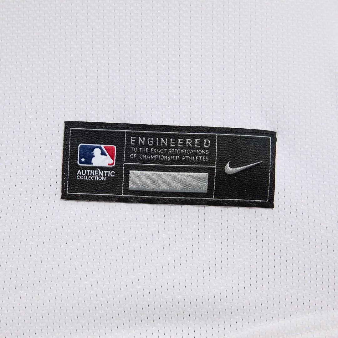 Miami Marlins Nike Home Elite Jersey - White