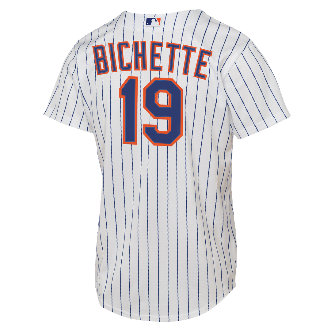 Bo Bichette New York Mets Nike Youth Home Baseline Jersey - White