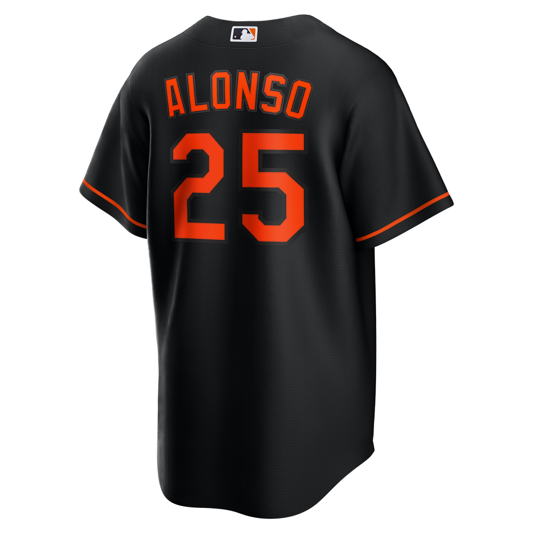 Pete Alonso Baltimore Orioles Nike Alternate Replica Jersey - Black