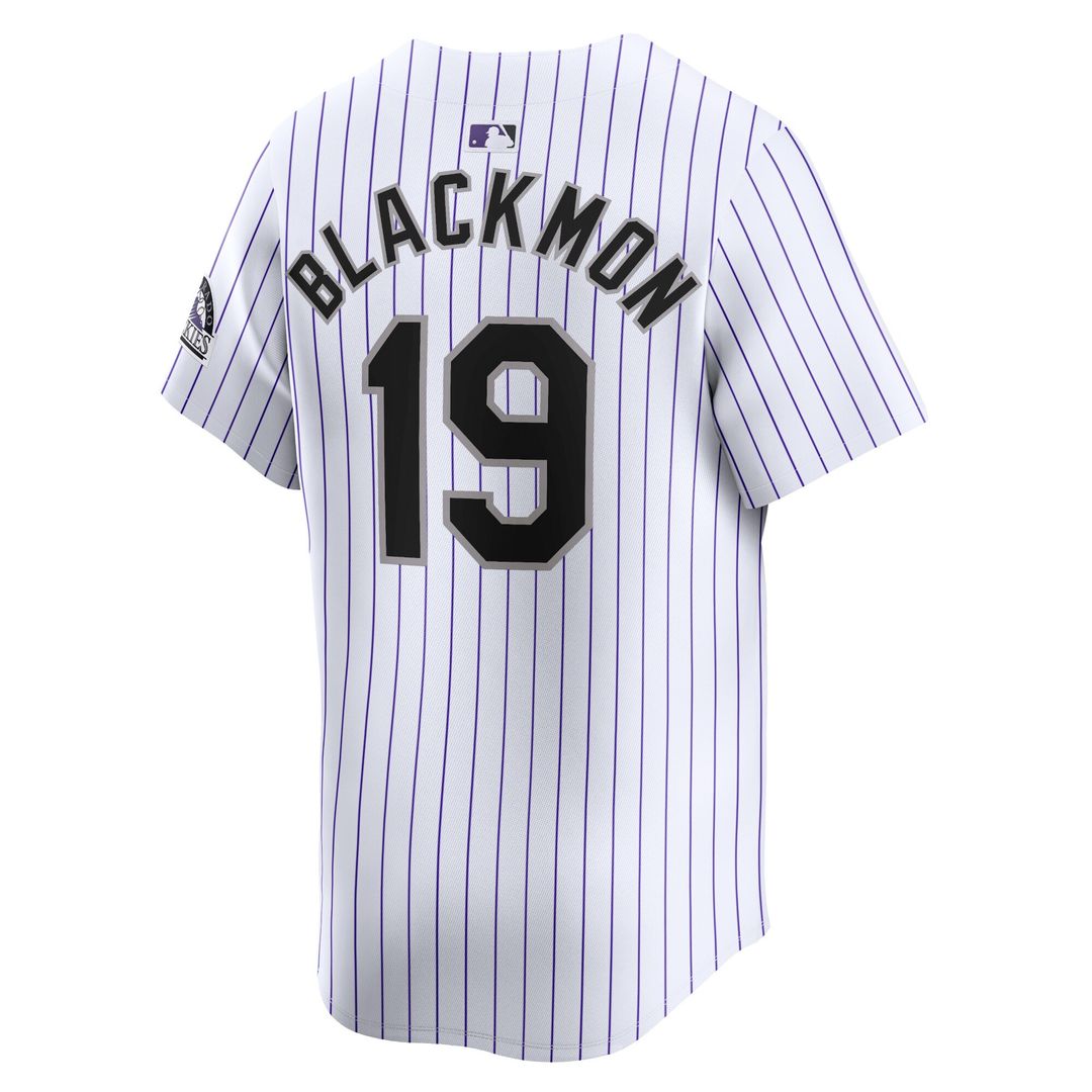 Charlie Blackmon Colorado Rockies Nike Youth Home Limited Player Jersey - White