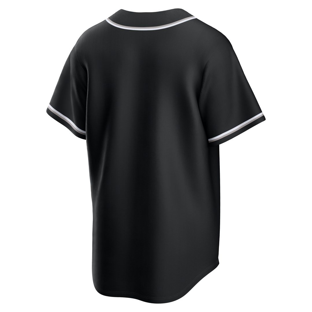 Colorado Rockies Nike Fashion Replica Black Out Jersey