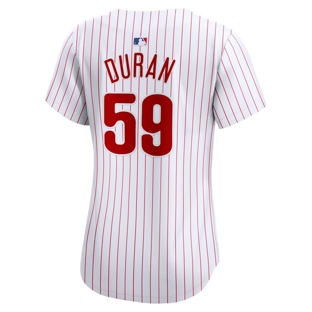 Jhoan Duran Philadelphia Phillies Nike Women's Home Limited Player Jersey - White