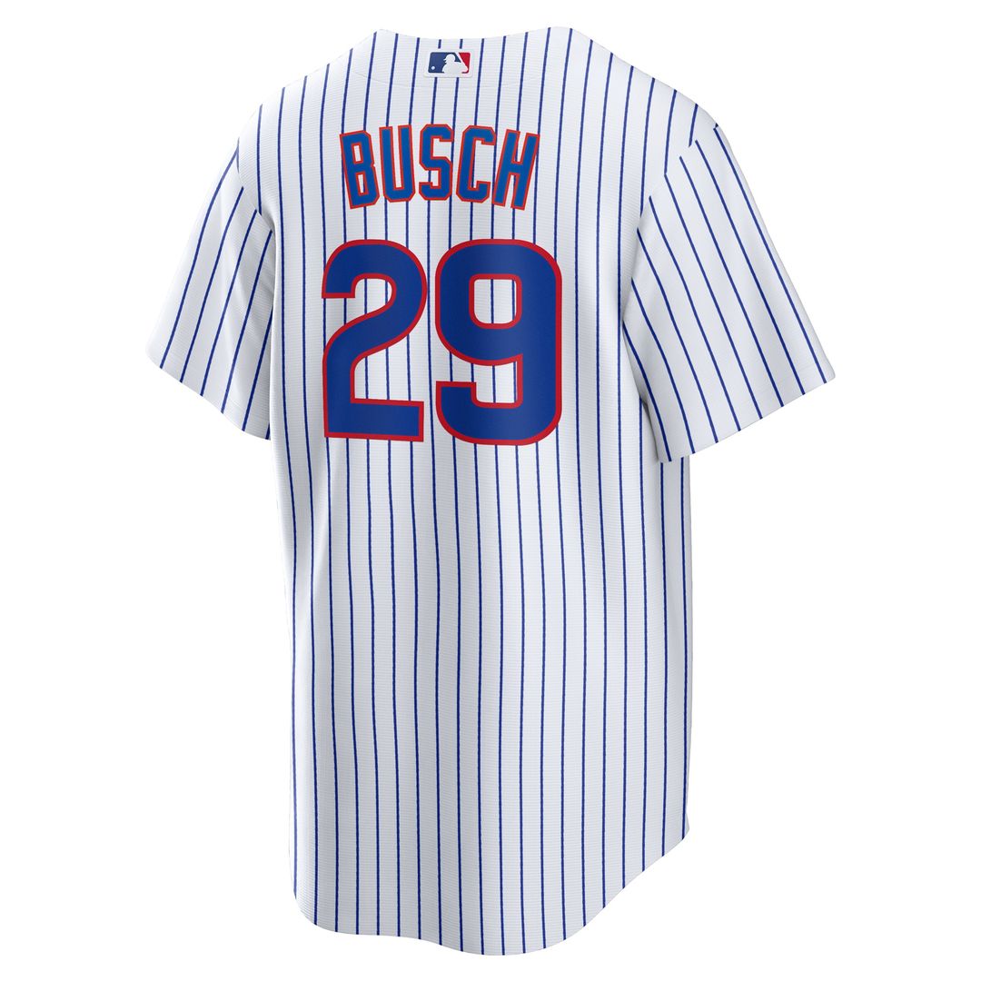 Michael Busch Chicago Cubs Nike Home Replica Jersey - White