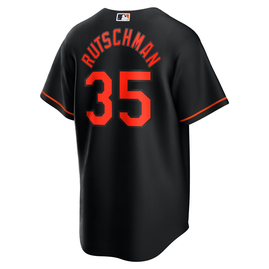 Adley Rutschman Baltimore Orioles Nike Alternate Replica Player Jersey - Black