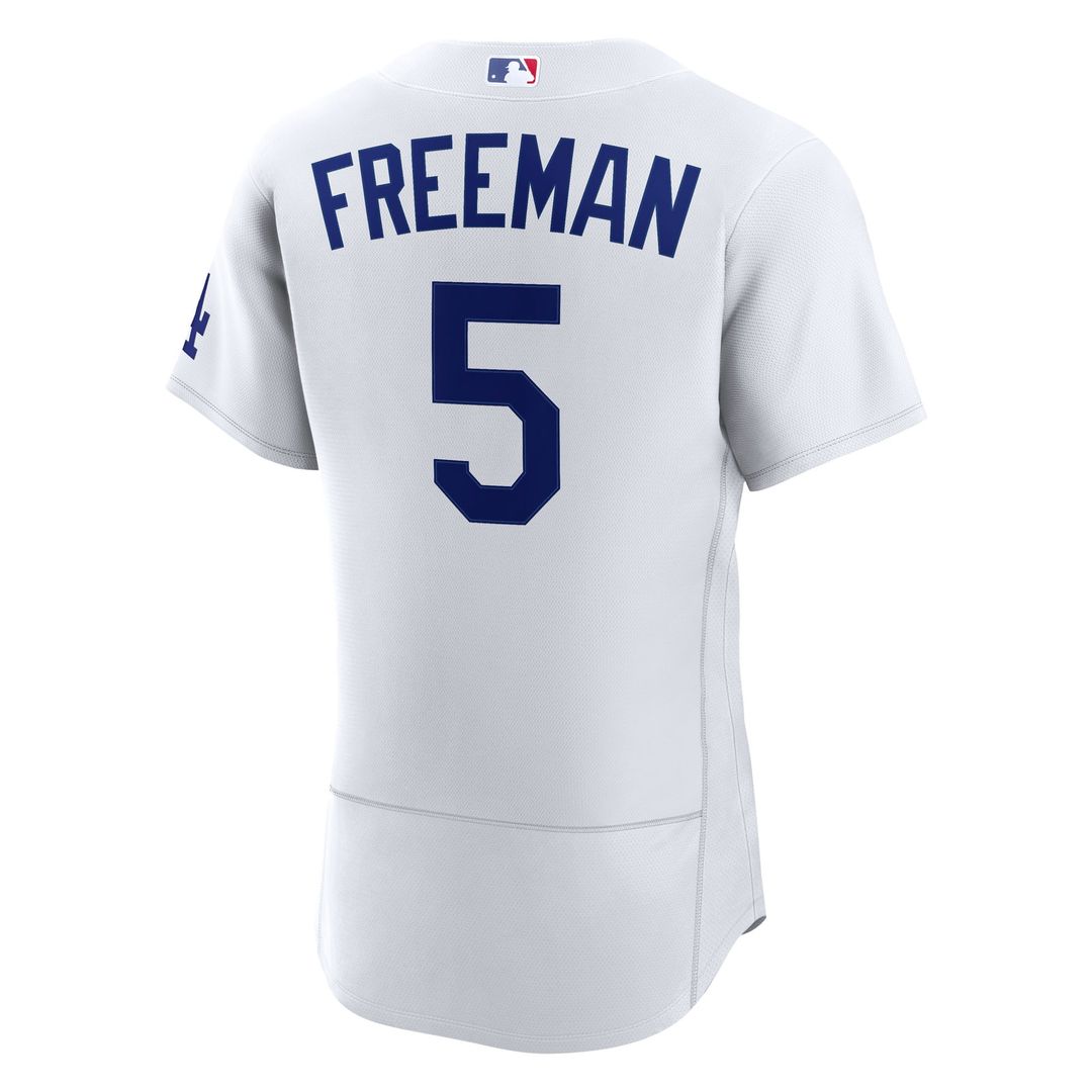 Freddie Freeman Los Angeles Dodgers Nike Home Authentic Jersey - White