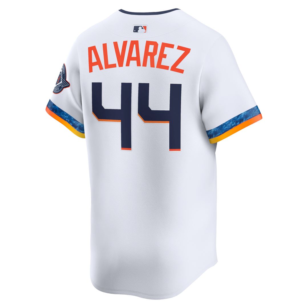 Yordan Alvarez Houston Astros Nike 2025 City Connect Limited Player Jersey - White