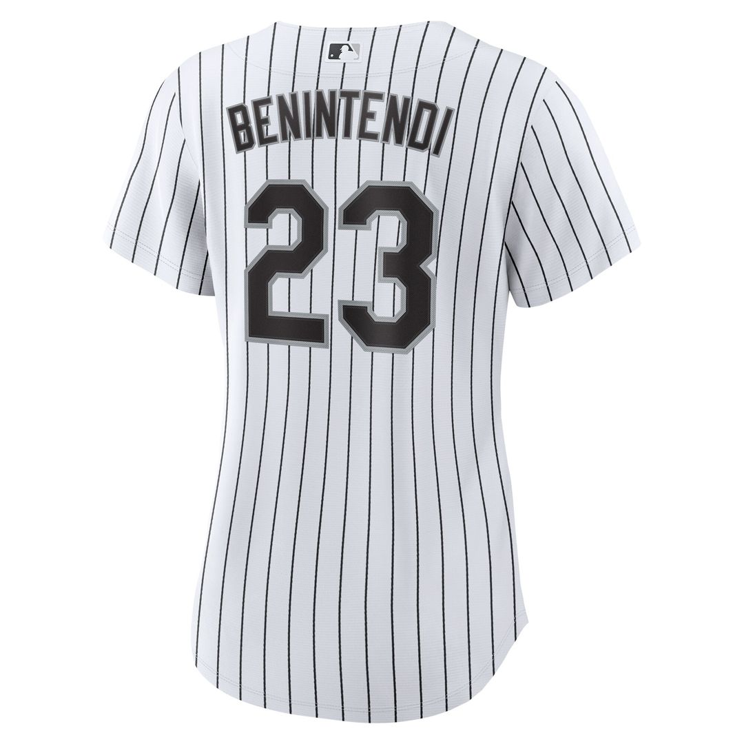 Andrew Benintendi Chicago White Sox Nike Women's Home Official Player Jersey - White/Black