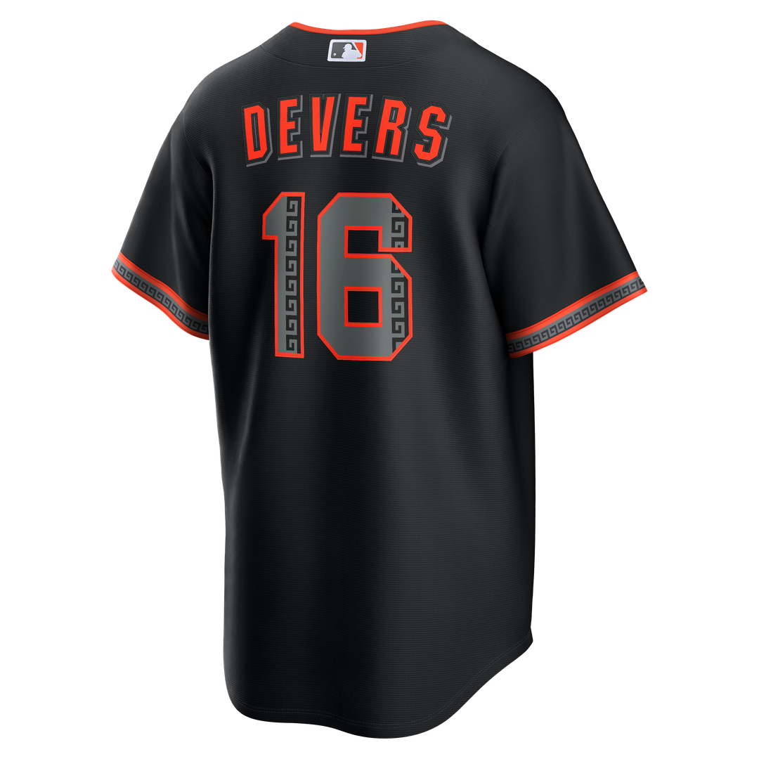 Rafael Devers San Francisco Giants Nike Alternate Replica Jersey - Black
