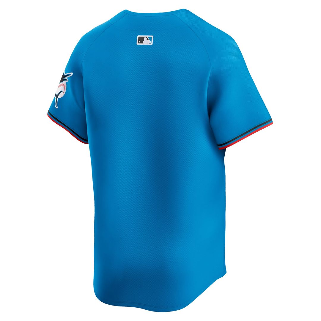 Miami Marlins Nike Limited Jersey - Blue