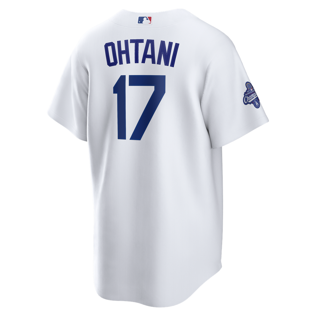 Shohei Ohtani Los Angeles Dodgers Nike 2025 World Series Champions Home Replica Jersey - White