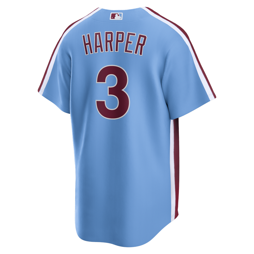 Bryce Harper Philadelphia Phillies Nike Alternate Replica Jersey - Light Blue