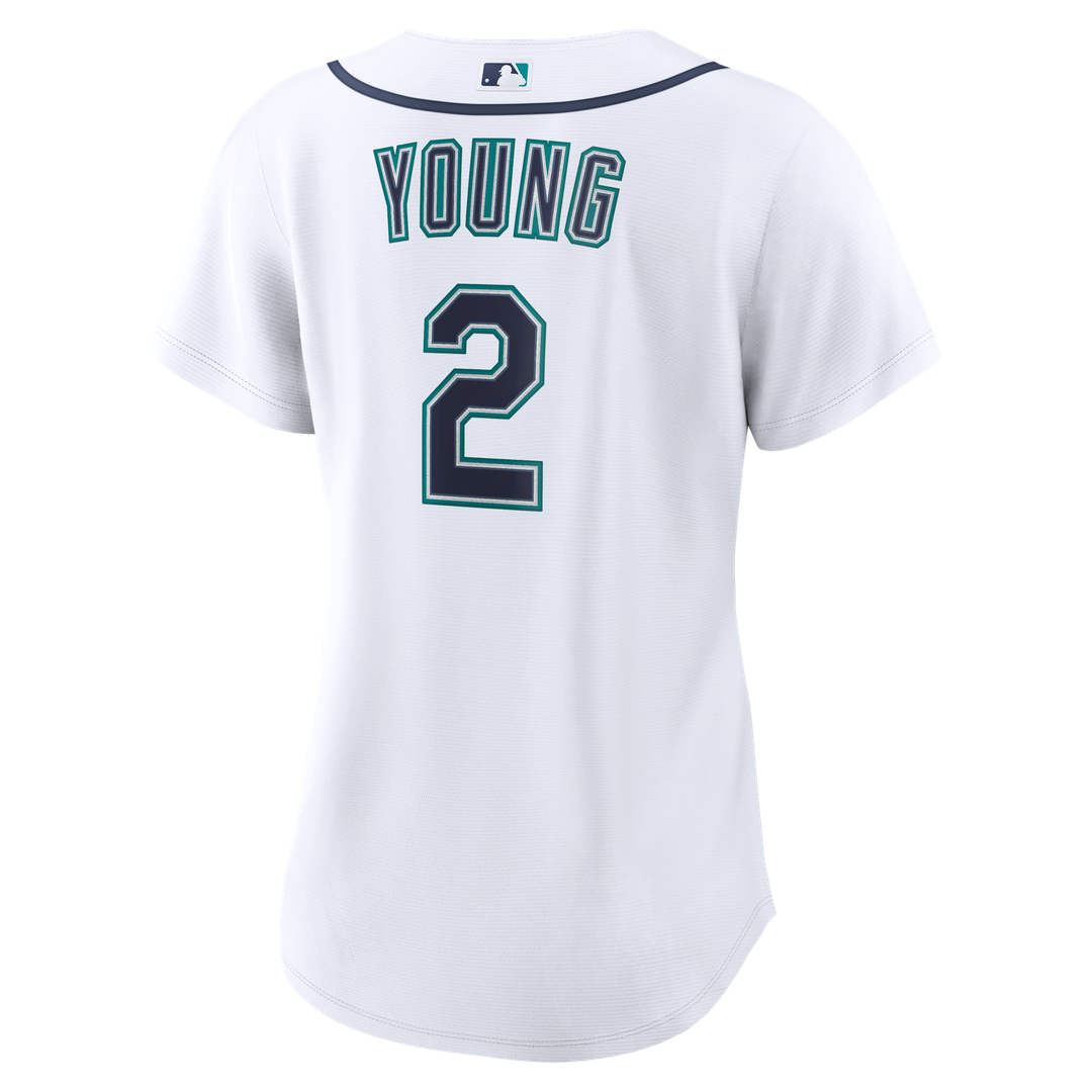 Cole Young Seattle Mariners Nike Women's Home Replica Jersey - White