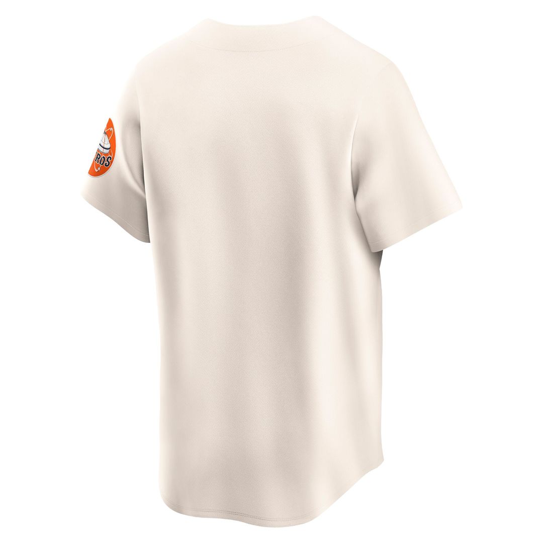 Houston Astros Nike Cooperstown Collection Limited Jersey - Cream
