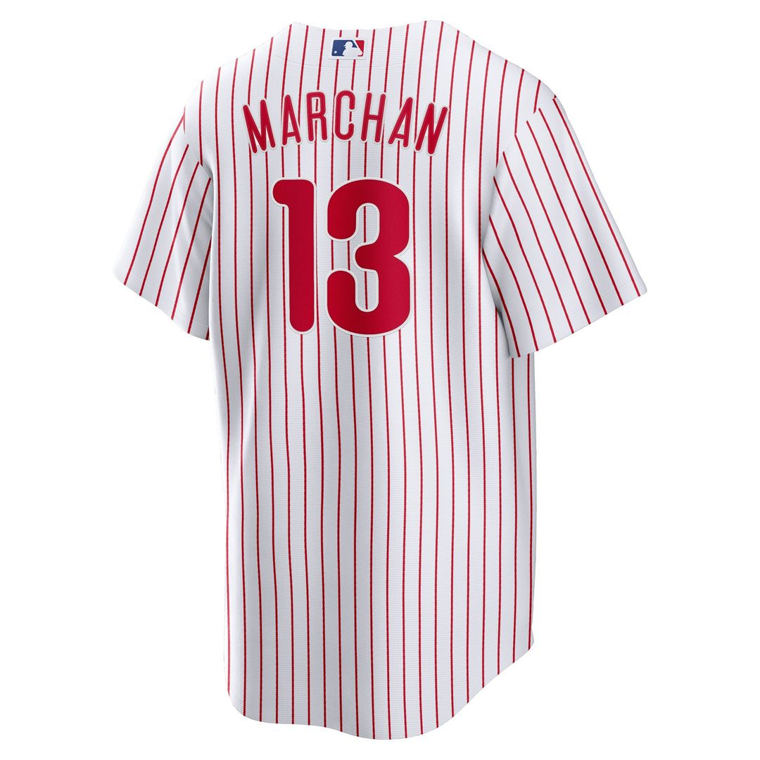 Rafael Marchán Philadelphia Phillies Nike Home Replica Jersey - White
